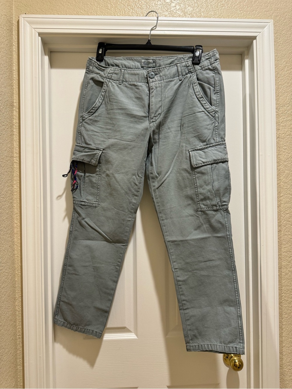 American Eagle Outfitters Sage Gray Cargo Pants